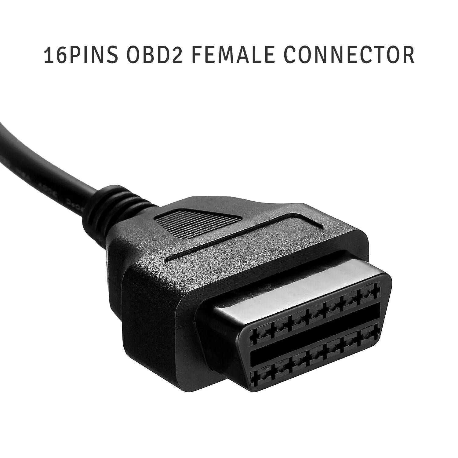 12 Pin OBD1 To 16 Pin OBD2 Convertor Adapter Cable For GM Diagnostic Scanner US