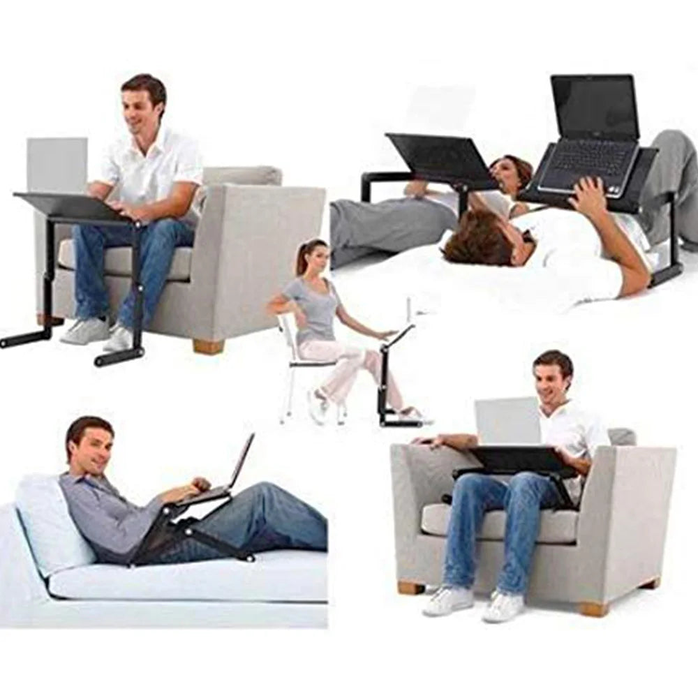 Laptop Stand For Desk And Mouse Pad Game Heat Dissipation And Ventilation Lazy Stand 42*26cm Adjustable Foldable Computer Stand